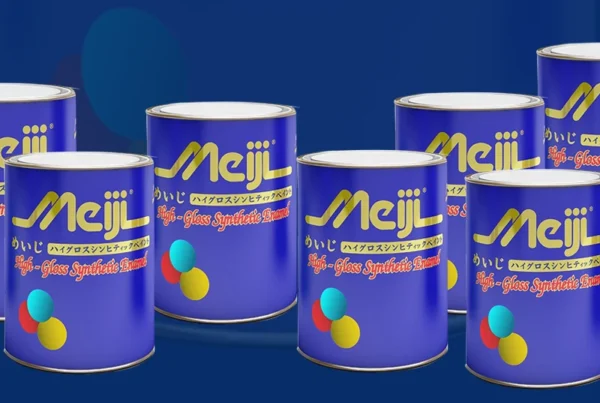 Jual Cat Besi Meiji High Gloss Synthetic Enamel di toko bangunan solo